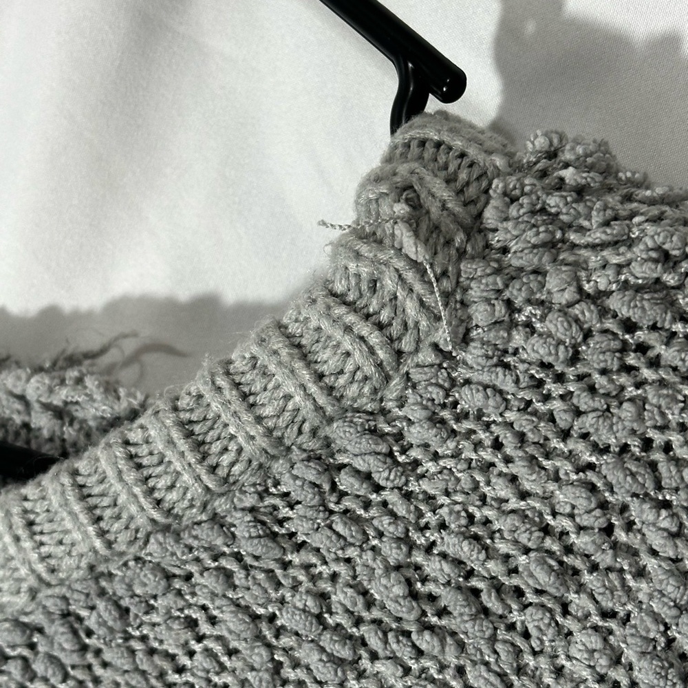 Green Tea Knit Hooded Sweater - Picture 6 of 8